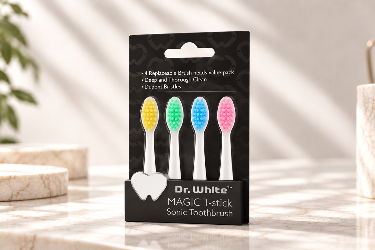 Replaceable Brush Head for Sonic Toothbrush 4pcs