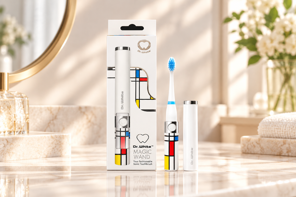 MAGIC Wand Sonic Toothbrush (Cool White)